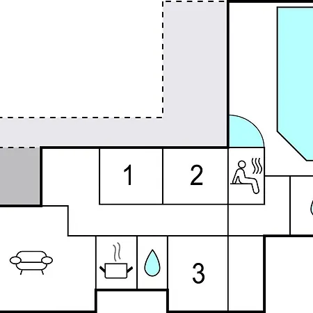 Awesome In With Kitchen Casa vacanze Løkken